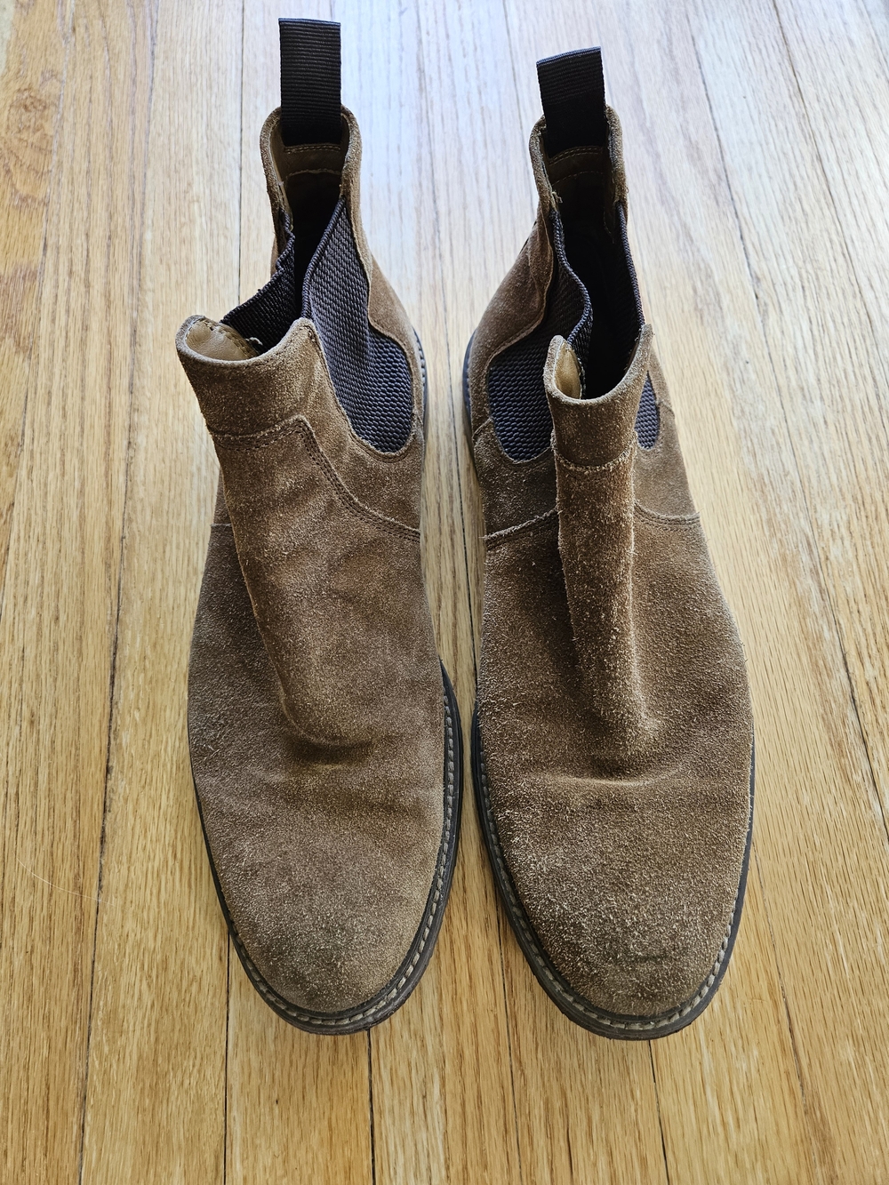 Johnston & Murphy Men's Brown Suede Boots